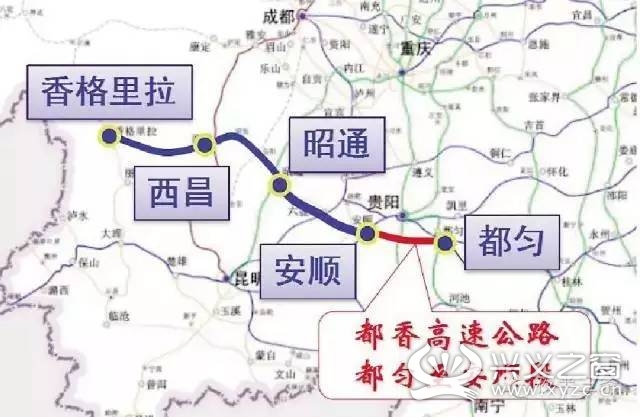 都香国高是厦门至成都国家高速公路的联络线,也是联系云贵川