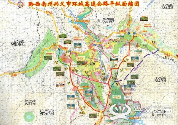兴巴高速 路线图图片