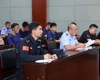 安龙县消防应急救援专职队业务技能培训开班典礼（第一期）在公安局举行