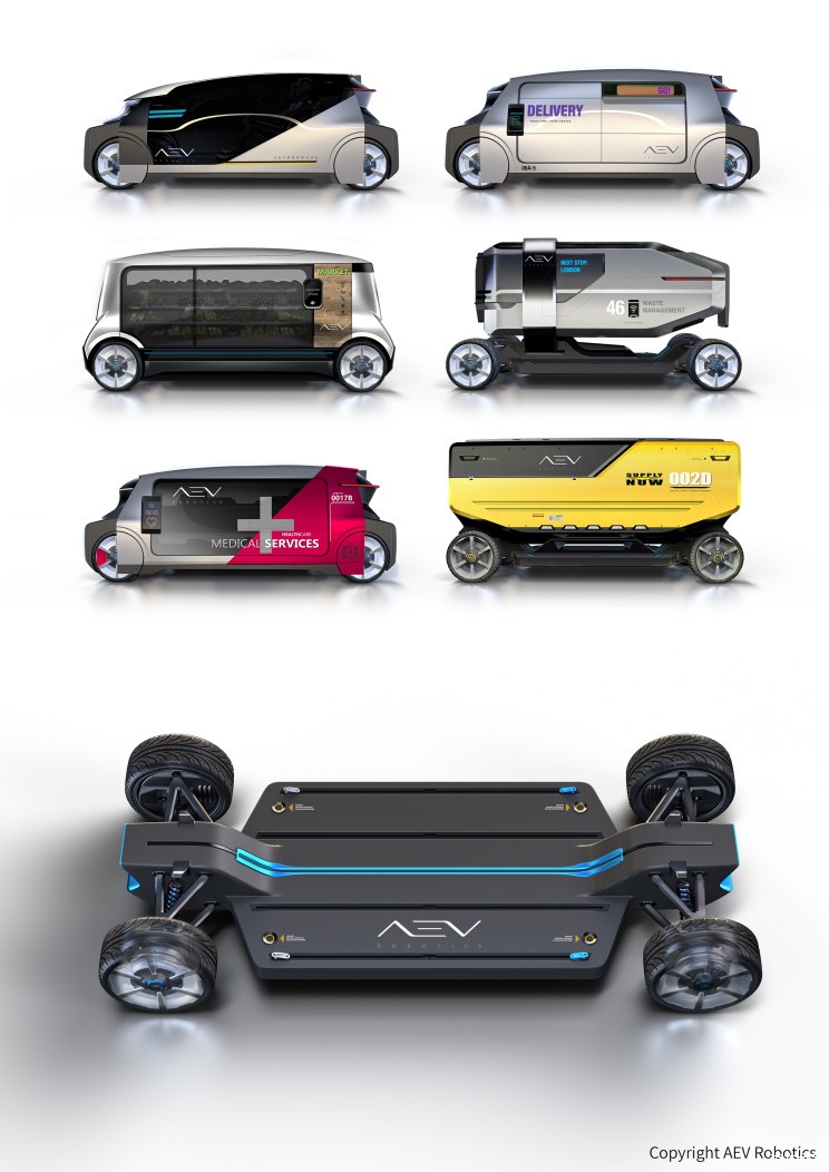 【圖】2019 ces:aev robotics模塊化車輛系統_汽車之家